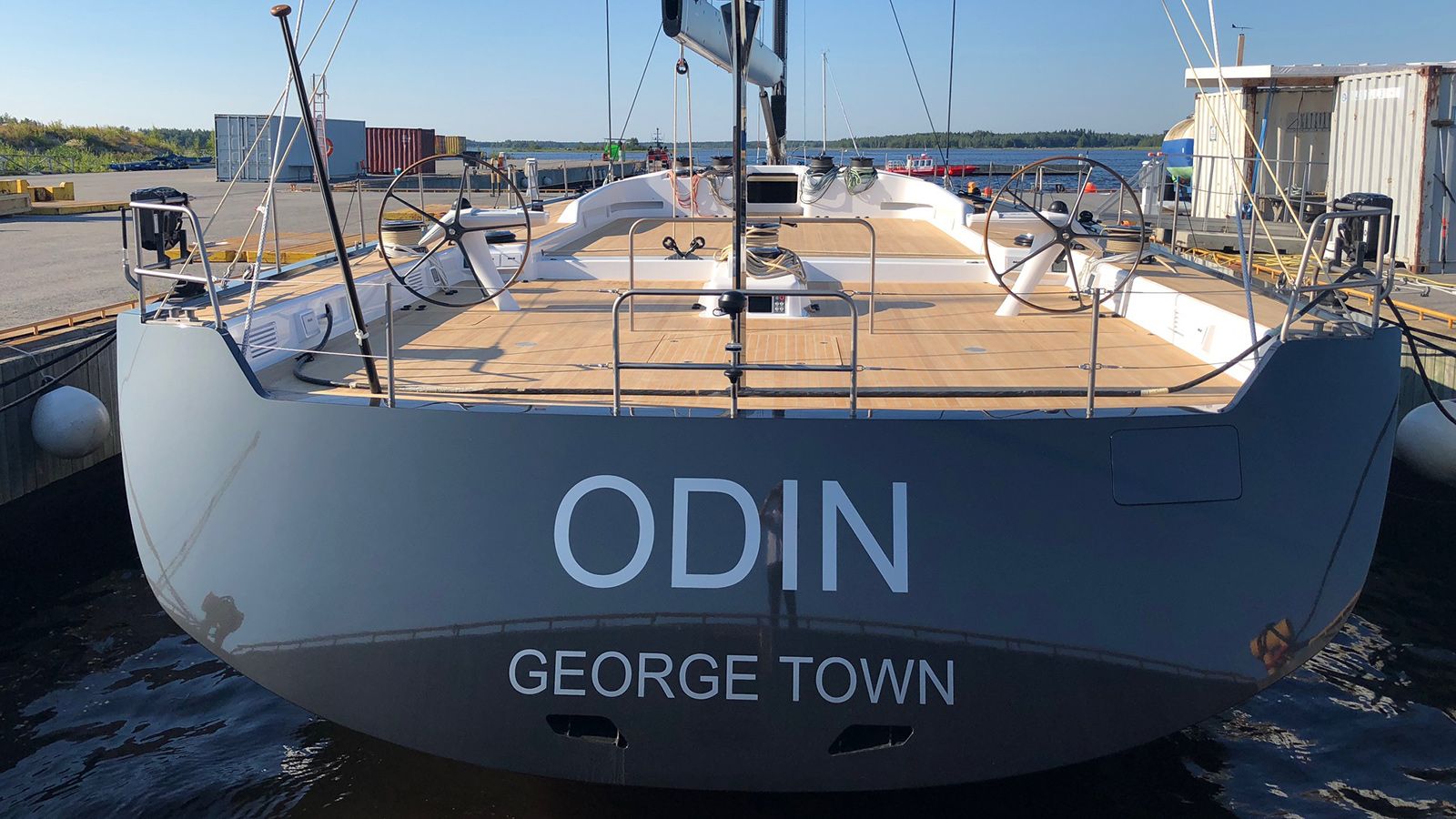Launch photos of Swan 115 Odin released